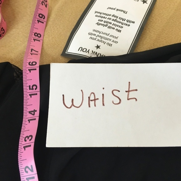 X by Escape gown SZ 14 black NWT peek a boo sides formal party prom merm… - Picture 12 of 13